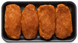 Pork Chops Boneless Richards Seasoning - Lb