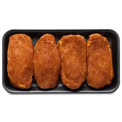 Pork Chops Boneless Richards Seasoning - Lb