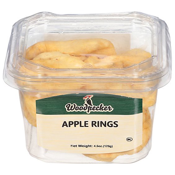 slide 1 of 1, Woodpecker Apple Rings 4.5oz - 4.5 Oz, 4.5 oz