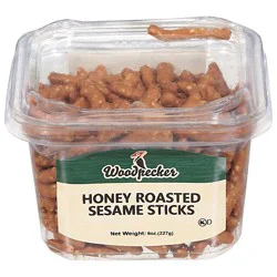 Woodpecker Honey Roasted Sesame Sticks 8oz - 8 Oz