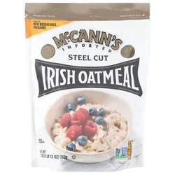 Mccann Oatmeal Steel Cut Pouch - 28 Oz