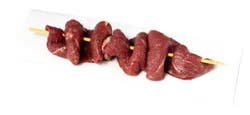 Beef Skewers Blade Tenderized Chinese Style Bbq Sauce Up To 15percent Solution - Lb