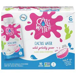 Caliwater Prickley Pear Cactus Water - 6-4.2 Fl. Oz.