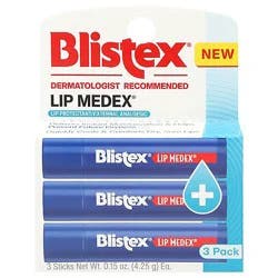 Blistex Lip Medex 3-Pack - .45 Oz