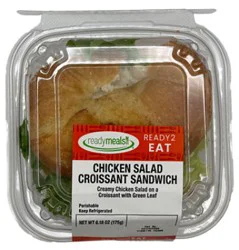 Readymeals Chicken Salad Croissant Sandwich 6.27 Ounce - Ready2eat - 6.27 Oz