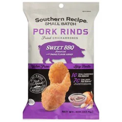 Southern Receipe Sweet Bbq Pork Rinds 4oz - 4 Oz