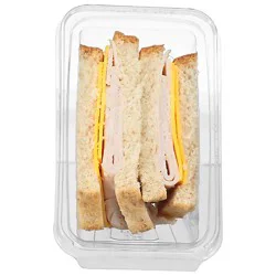 Readymeals Turkey Cheddar On Wheat Sandwich 5.3 Ounce - Ready2eat - 5.3 Oz