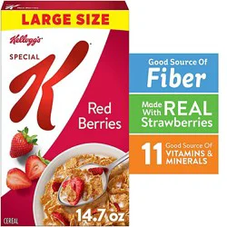 Kelloggs Special K Cereal Red Berries 14.7oz - 14.7 Oz