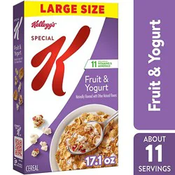 Kelloggs Special K Cereal Fruit & Yogurt 17.1oz - 17.1 Oz