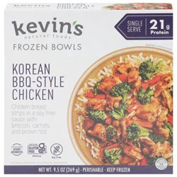 Kevin's Korean-Bbq Style Chicken Bowl - 9.5 Oz