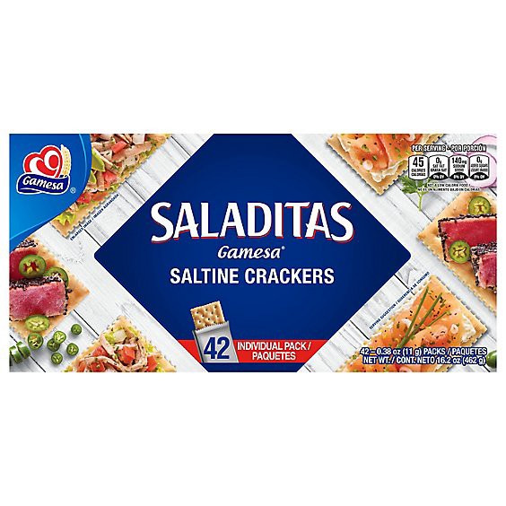 slide 1 of 1, Gamesa Saladitas Saltine 16.2oz - 16.2 Oz, 16.2 oz