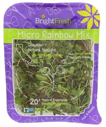 Microgreens Rainbow Mix Organic 1.75 Ozorganic 1.75 Oz - 1.75 Oz