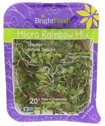 Microgreens Rainbow Mix Organic 1.75 Ozorganic 1.75 Oz - 1.75 Oz