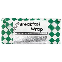 Claras Kitchen Chile Verde Breakfast Burrito - 8 Oz