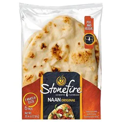 Stonefire Original Teardrop Family Pack Naan - 26.5 Oz