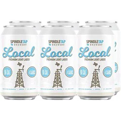 Spindletap Local Lager 6pks In Cans - 6-12 Fz