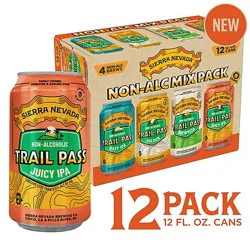 Sierra Nevada Trail Pass Non-Alc Variety Pack Craft Beer - 12- 12 Fz