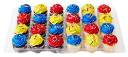 Frozen Assorted Cupcakes With Traditional Icing 24 Count - Ea