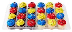 Frozen Assorted Cupcakes With Traditional Icing 24 Count - Ea