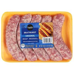 Signature Select Bratwurst Original 19 Ounce - 19 Oz