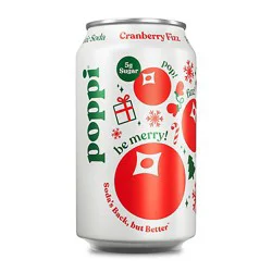 Poppi Prebiotic Cranberry Fizz 12fz - 12 Fz