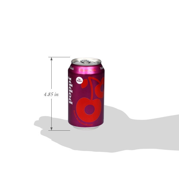 slide 11 of 13, Poppi Prebiotic Cherry Cola 12fz - 12 Fz, 12 fl oz