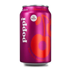 Poppi Prebiotic Cherry Cola - 12 Fl. Oz.