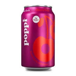 Poppi Prebiotic Cherry Cola - 12 Fl. Oz.