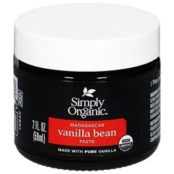 Simply Organic Vanilla Bean Paste - 2 Fz