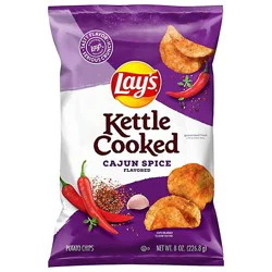 Lays Kettle Cajun Spice 8oz - 8 Oz
