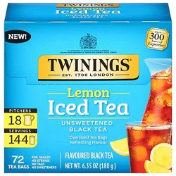 Twinings Iced Tea Black Lemon - 72 Ct