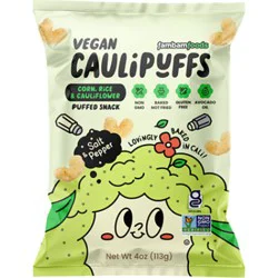 Caulipuffs Vegan Salt & Pepper Puffed Snack - 4 Oz