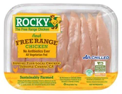 Rocky Chicken Breasts Tenders Air Chilled - Lb