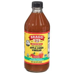 Bragg Apple Cider Vinegar Honey Cayenne Organic - 16 Fz