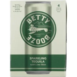 Betty Booze Rtd Cktl Spklg Teq Lime Shiso 4pk Cans 12oz - 4-12 Fz