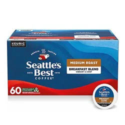 Seattles Best Coffee Breakfast Blend 60 Count Coffee Pods 21.1oz Box - 60 Ct