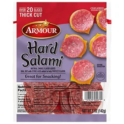 Armour Hard Salami Thick Cut, 5 Oz - 5 Oz
