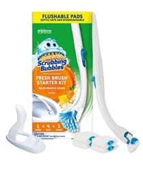 Scrubbing Bubbles Fresh Brush Starter Kit Toilet Cleaning System Citrus 1 Ct - Ea