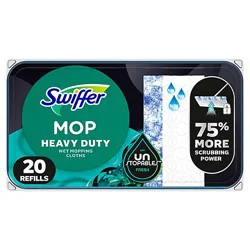 Swiffer Heavy Duty Wet Cloths Refill With Unstopables Fresh - 20 Ct. - 20 Ct