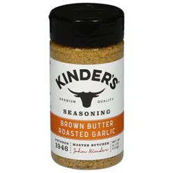 Kinder's Roasted Garlic Brown Butter Seasoning 6.1 Oz - 6.1 Oz