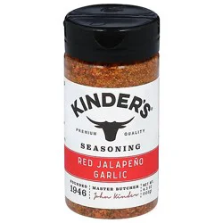 Kinders Red Jalapeno Garlic Seasoning 4.3 Oz - 4.3 Oz