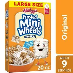Kellogg's Frosted Mini-Wheats Cereal - 20 Oz