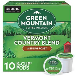 Green Mountain Coffee Roasters Vermont Country Blend 10ct - 10 Ct