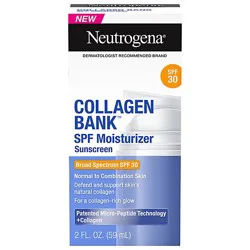Neutrogena Collagen Bank Moisturizer Spf30 2.0fz - 2 Oz