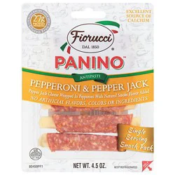 Fiorucci Panino Antipasti Pepperoni & Pepper Jack - Ea
