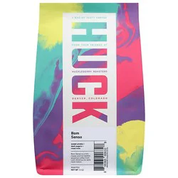 Huck Bom Senso Coffee, Whole Bean - 12 Oz