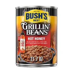 Bushs Hot Honey Grillin Beans - 21.7 Oz