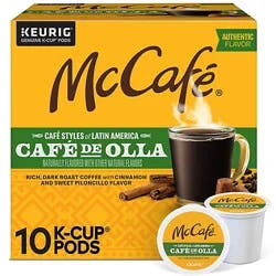Mccafe Cafe Styles Of Latin America Cafe De Olla, Keurig Single Serve K-Cup Coffee Pods 10 Count - 10 Ct