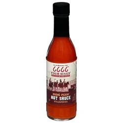 Four Sixes Bronc Pickin Hot Sauce 6oz - 6 Oz