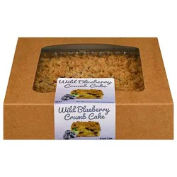 Blueberry Crumb Cake 8 Inch - 20 Oz